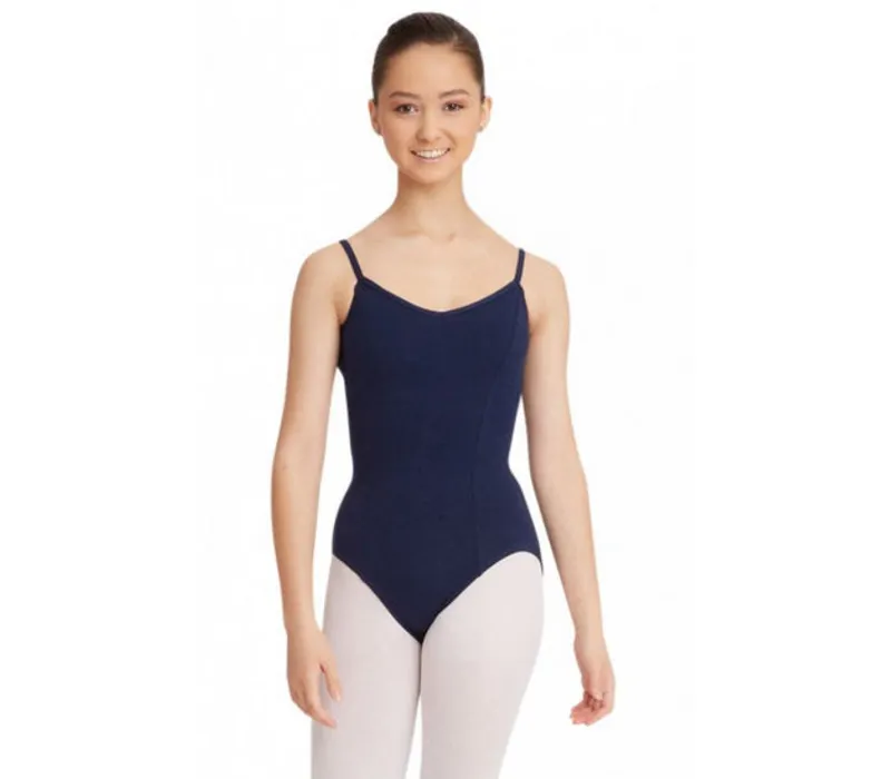 Capezio Princess Camisole Leotard, baletní trikot - Zelená tmavě - hunter