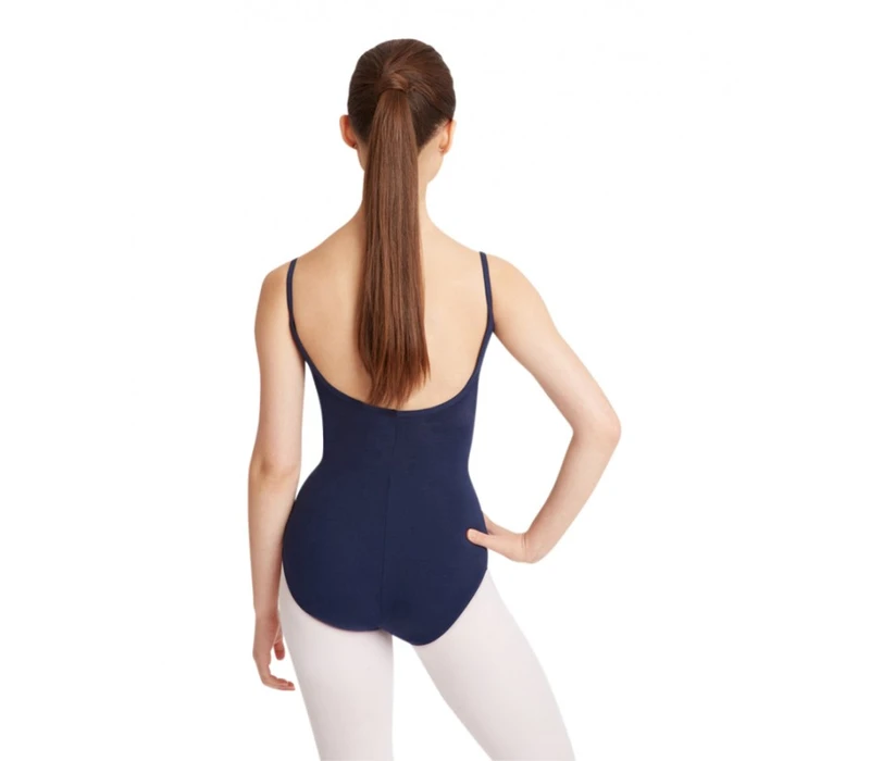 Capezio Princess Camisole Leotard, baletní trikot - Zelená tmavě - hunter