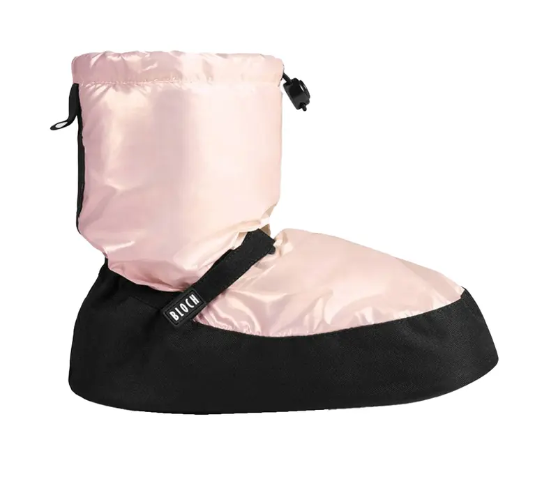 Bloch metalic bootie, dámská obuv na zahřátí - Růžová Pink metallic Bloch