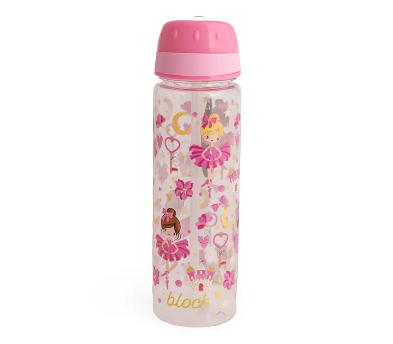 Bloch water bottle, láhev pro dívky - Růžová Bloch