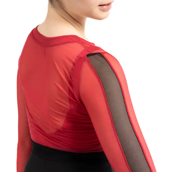 Capezio C'est La Vie Joyeux mesh cover up, dámský top