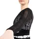 Capezio C'est La Vie Joyeux mesh cover up, dámský top