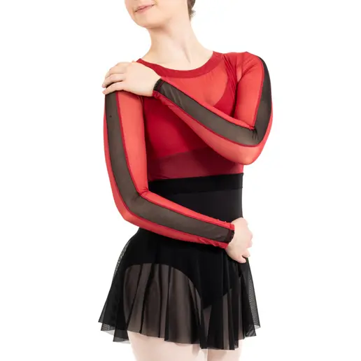 Capezio C'est La Vie Joyeux mesh cover up, dámský top