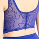 Capezio Bella Notte Dolce Tank, dámský top - Spektrum modré