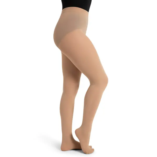 Capezio Ultra Soft tight self knit, dámské punčocháče s celým chodidlem