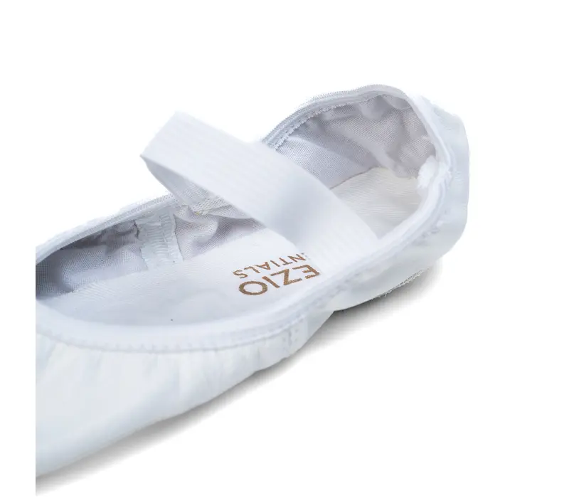 Capezio Daisy 205C, dětské baletní cvičky - Bílá