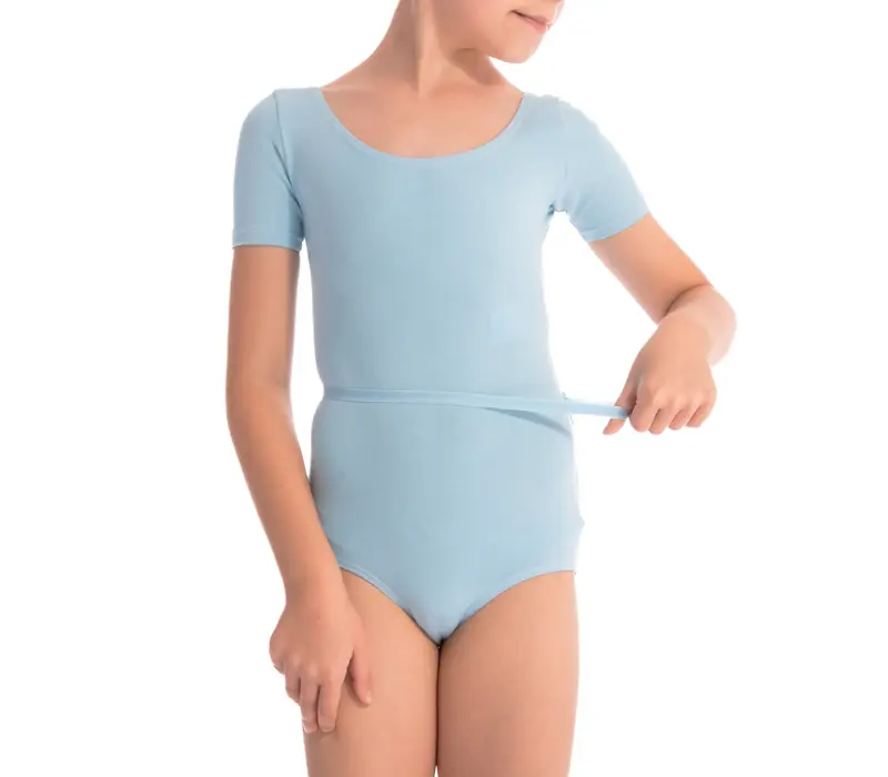 Capezio, dětský dres s krátkým rukávem - Modrá světle Capezio