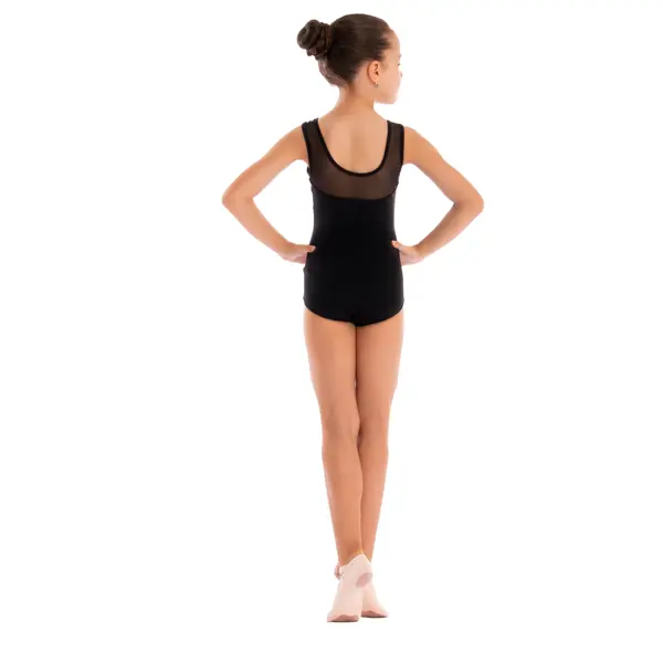 Capezio Star Mars Mesh back leotard, dětský dres na tlustá ramínka