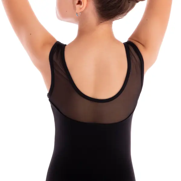 Capezio Star Mars Mesh back leotard, dětský dres na tlustá ramínka