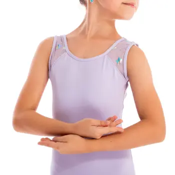 Capezio Star Mars Mesh back leotard, dětský dres na tlustá ramínka