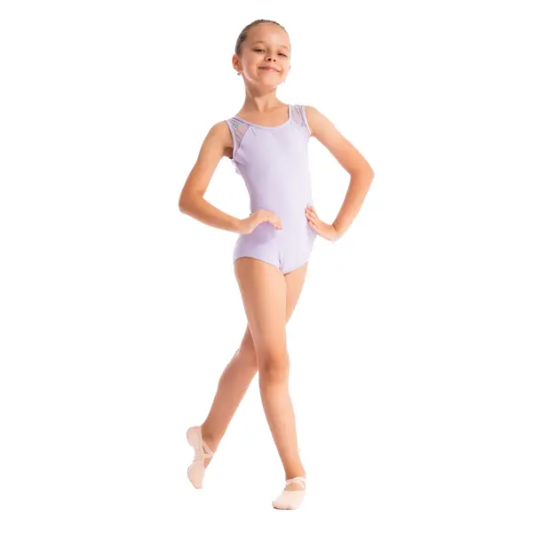 Capezio Star Mars Mesh back leotard, dětský dres na tlustá ramínka