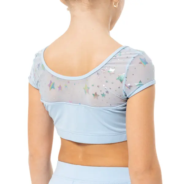 Capezio Star Cosmic Top, crop top pro dívky