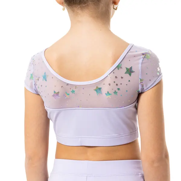 Capezio Star Cosmic Top, crop top pro dívky