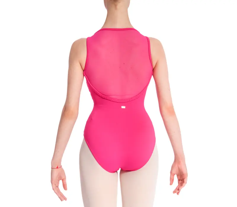 Mirella Miami boat neck tank, dámský dres na široká ramínka - Fuchsia