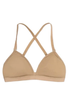 Capezio Deep Neck clear back, dámská podprsenka